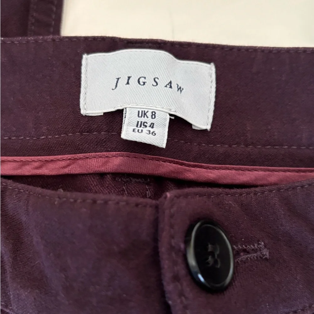 JIGSAW Eggplant Skinny Jeans Size 4